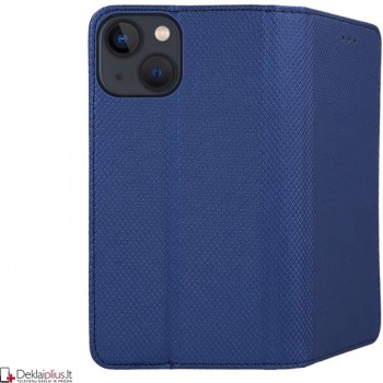 Telone atverčiamas dėklas - mėlynas (Apple Iphone 15)